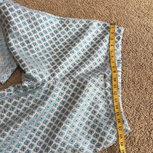 New! HILL HOUSE size XL snowflake brocade James shirt and Winston pants - Picture 10 of 14